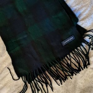 NWOT Lands End Plaid Scarf